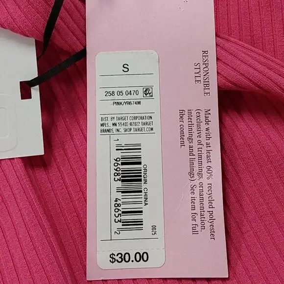 Women's Cross Waist Rib-Knit Midi Skirt | Future Collective | Small - Picture 11 of 12